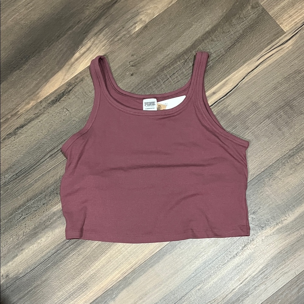 PINK Victoria's Secret Dusty Rose Crop Top
